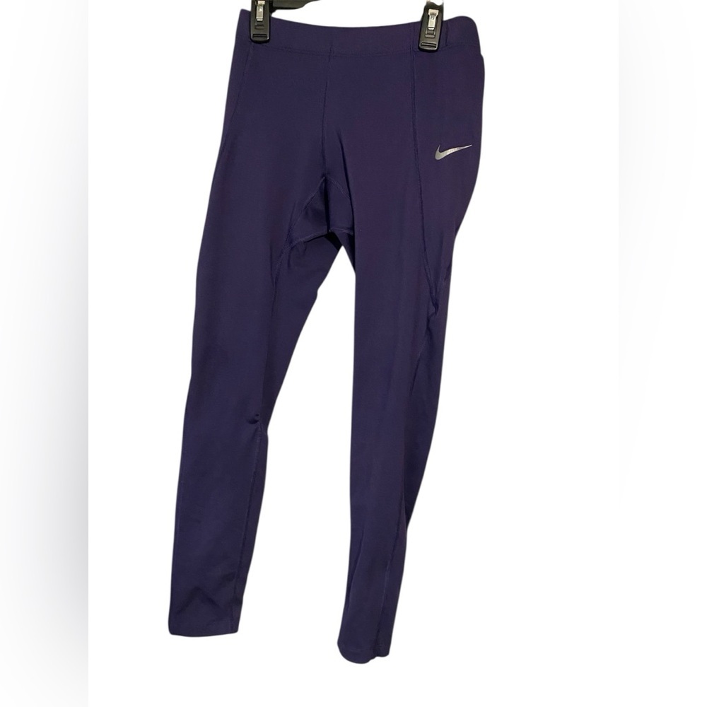 Nike Pro Combat Dri-FIT Leggings in Dark Purple